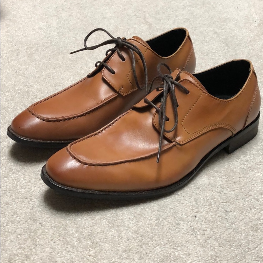 Cam Newton MADE, Benson Brown Oxford shoes